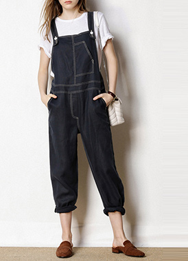 蓝色破洞毛边流苏牛仔裤